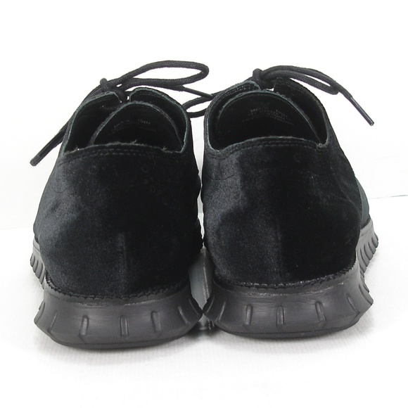 COLE HAAN ZEROGRAND BLACK VELVET OXFORDS 10.5 M main image 8